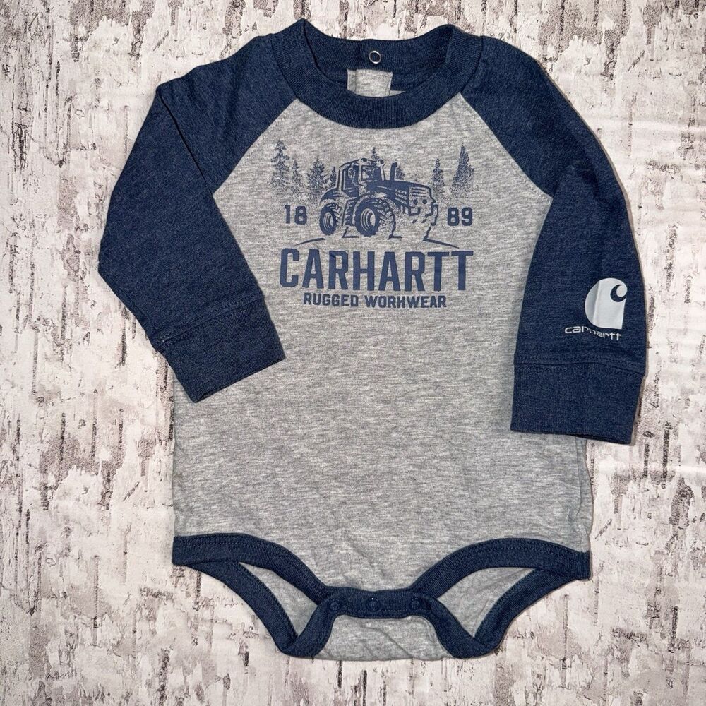 Carhartt Baby Boys Bodysuit Size 6 Months